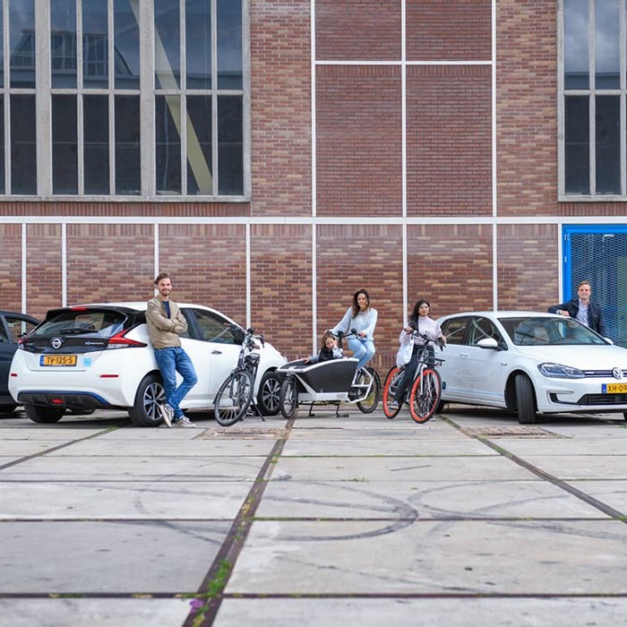 Greenwheels Hely Mobility Hubs Zakelijk Gebruik Mobiliteitskaart