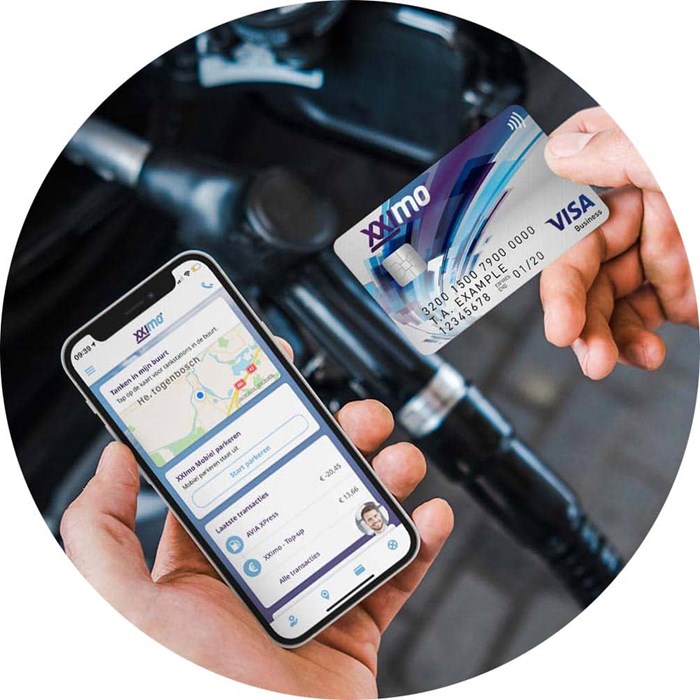 xximo mobiliteitskaart greenwheels zakelijk