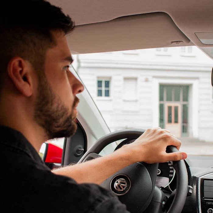 Geschäftsreise Auto Mieten Greenwheels Carsharing VW up