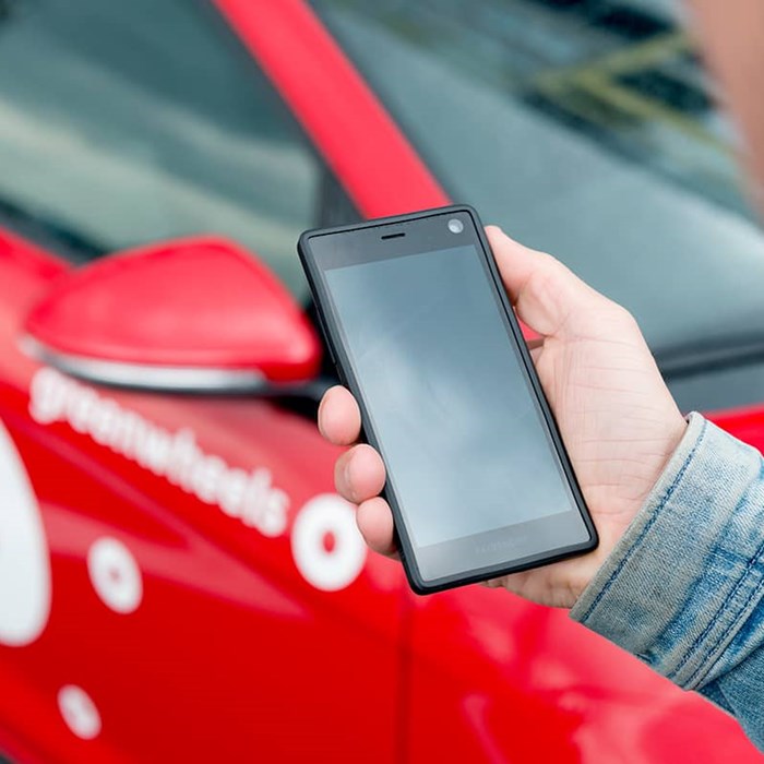 Greenwheels app