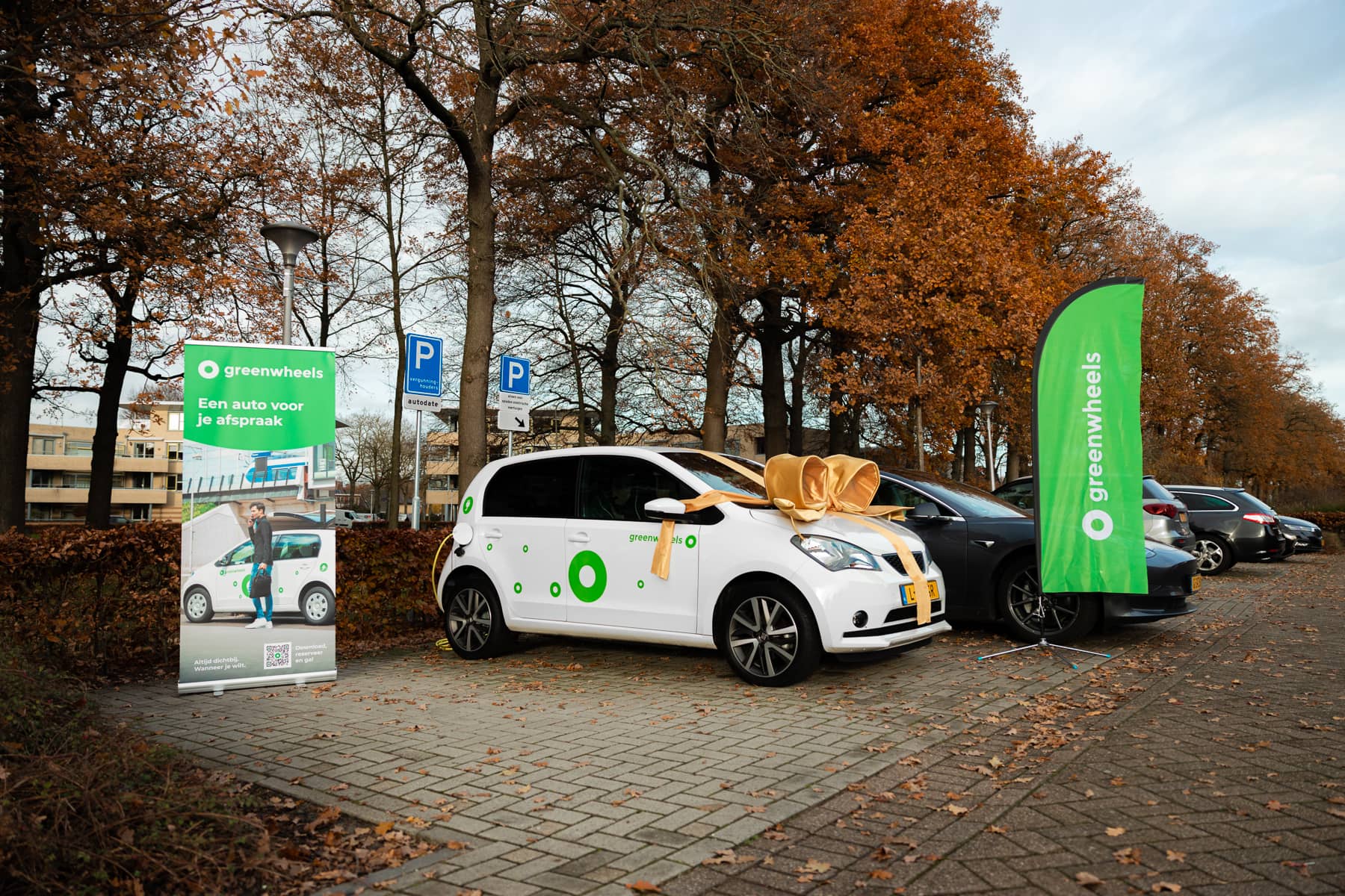 2500e deelauto greenwheels in zwolle opening