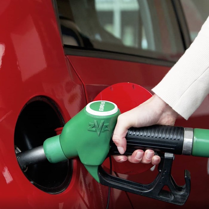 Greenwheels benzine tanken up! Euro 95